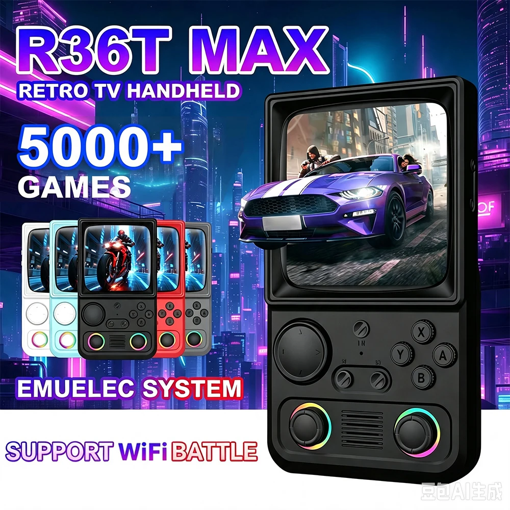 Gaming Console Under 5000 - AiSLPC R40 Handheld-Spielkonsole mit EmuEMEC-System, unterstützt