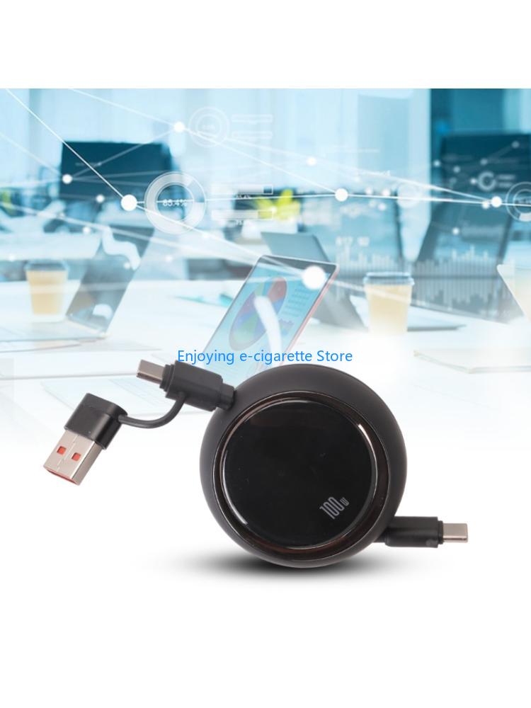 Gaming Console For Phone - 95 teleskopierbares USB-Typ-C-auf-Typ-C-Kabel für PD100W-Aufladung, schnelle