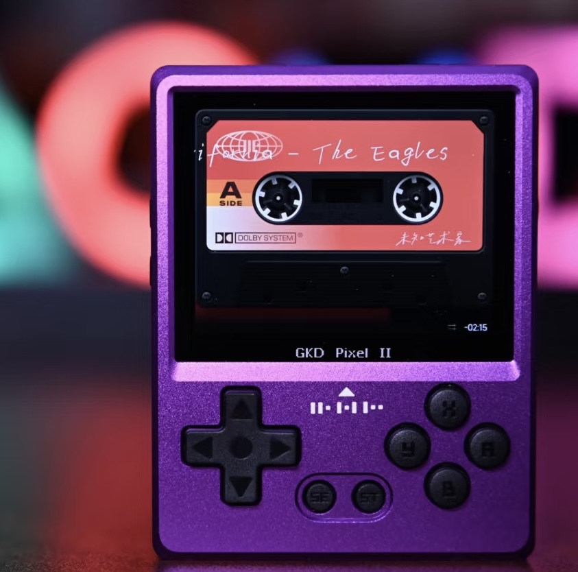 Gaming Console Under 5000 - GKD Pixel2 Metall Retro Handheld-Spielekonsole Tragbarer